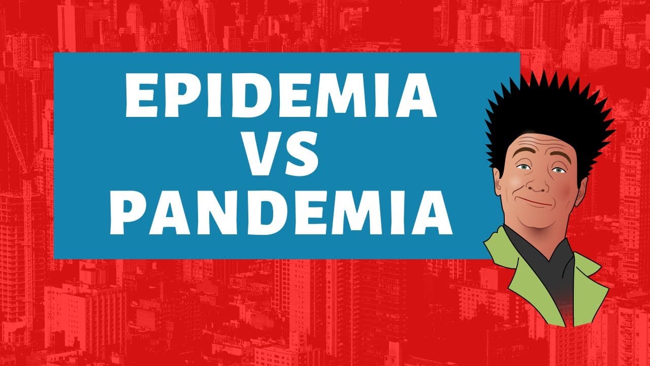 Thumbnail: EPIDEMIA vs PANDEMIA - O que é o CORONAVÍRUS?