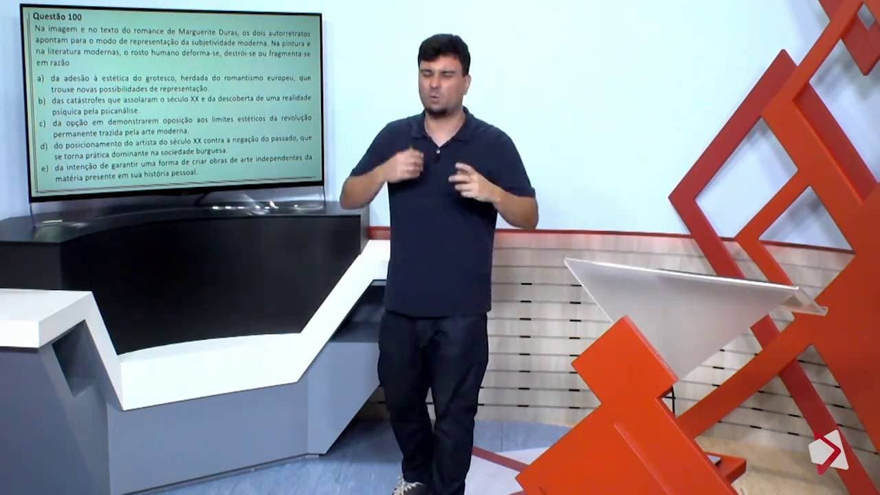 Thumbnail: ENEM 2016 - Questão 100 - Linguagens, códigos e suas tecnologias (ref. prova cinza)