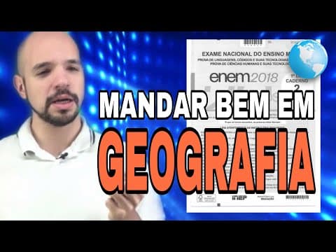 Thumbnail da aula: Dicas INFALÍVEIS para Geografia ENEM 2019 | Ricardo Marcílio