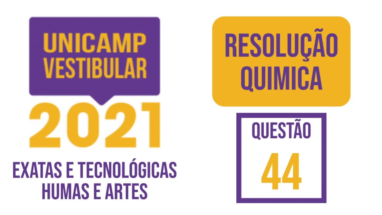 Thumbnail: Unicamp 2021 | Primeiro Dia | Questão 44