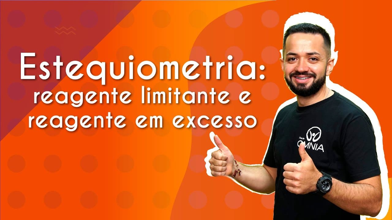 Thumbnail: Estequiometria: reagente limitante e reagente em excesso | Brasil Escola
