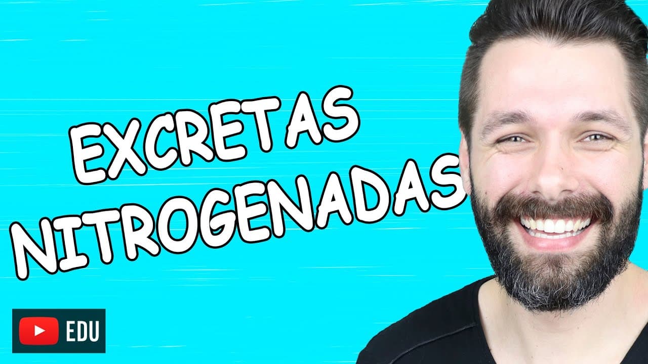 Thumbnail: EXCRETAS NITROGENADAS - Amônia, Uréia, Ácido Úrico | Biologia com Samuel Cunha