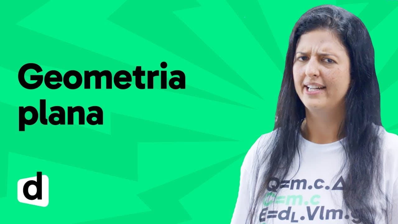 Thumbnail: REVISÃO ENEM | MATEMÁTICA: GEOMETRIA PLANA | ESQUENTA ENEM | DESCOMPLICA