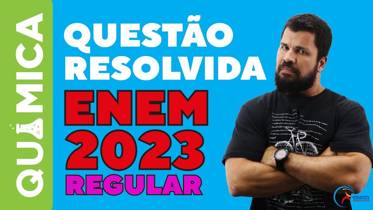 Thumbnail: ENEM 2023 - O Aldrin é um inseticida agrícola organoclorado sintético de baixa polaridade cuja estru