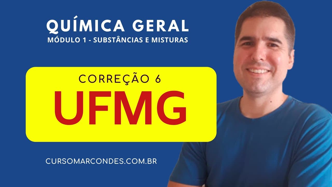 Thumbnail: UFMG - Questão Resolvida e Comentada nº 6