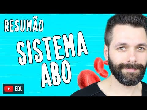 Thumbnail da aula: SISTEMA ABO - Grupos Sanguíneos - Resumo | Biologia com Samuel Cunha