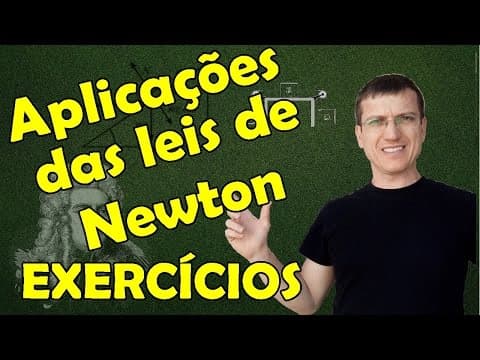 Thumbnail da aula: APLICAÇÕES DAS LEIS DE NEWTON - 3ª LEI - EXERCÍCIOS RESOLVIDOS - AULA 4 - Prof.  Marcelo Boaro