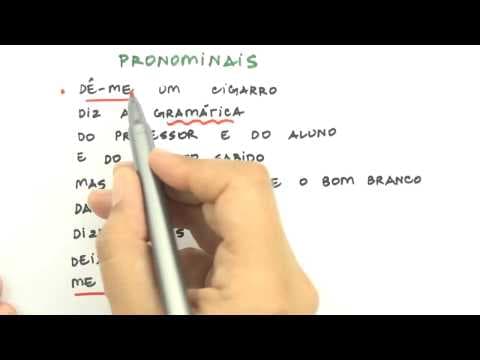 Thumbnail da aula: Me Salva! Extensivo de Português - CGRI13 - Exercícios: Me salva ou Salva-me