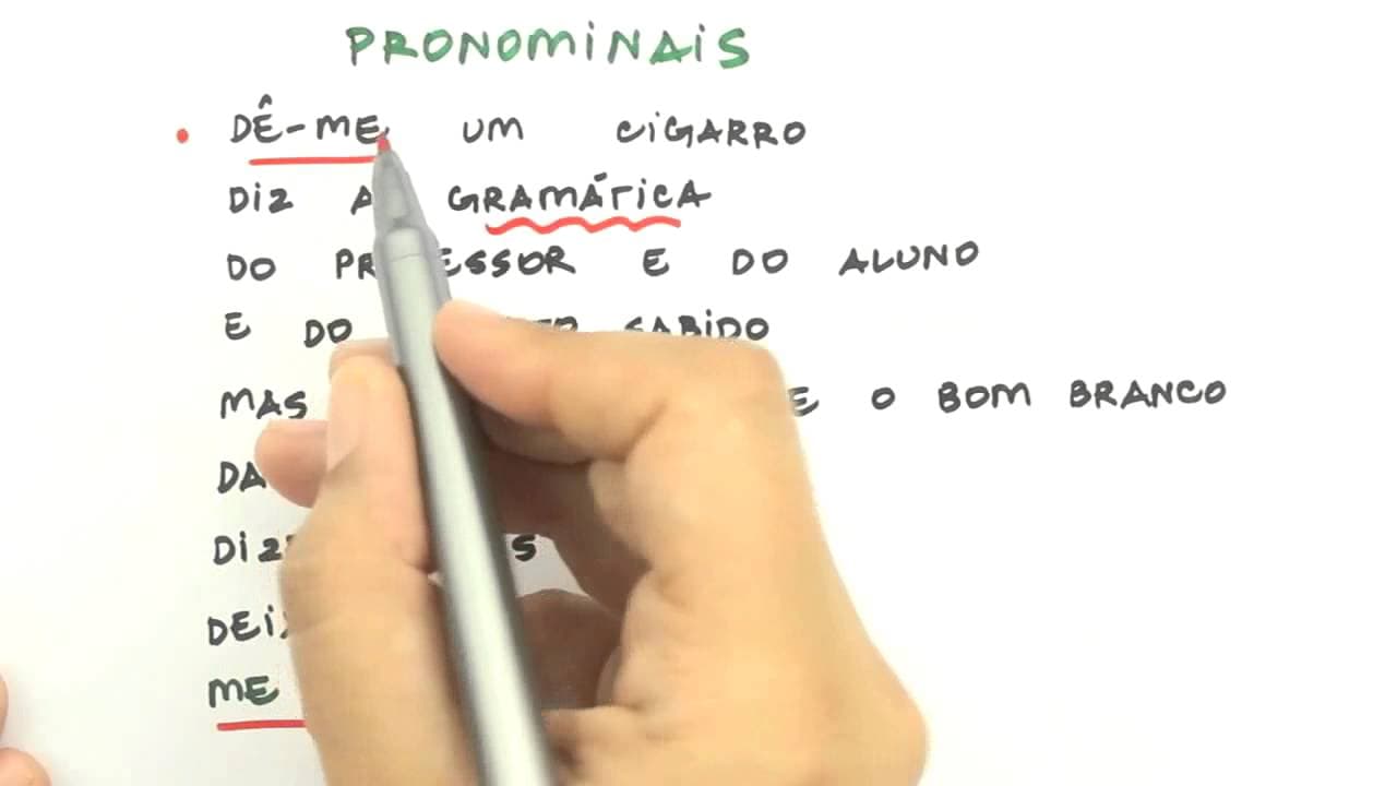 Thumbnail: Me Salva! Extensivo de Português - CGRI13 - Exercícios: Me salva ou Salva-me