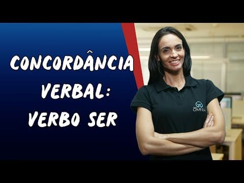 Thumbnail da aula: Concordância Verbal: Verbo Ser - Brasil Escola