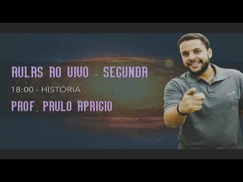 Thumbnail da aula: História - Primeira república