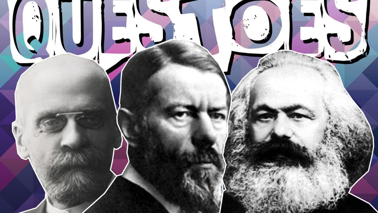 Thumbnail: RESPONDENDO QUESTÕES DE SOCIOLOGIA CLÁSSICA