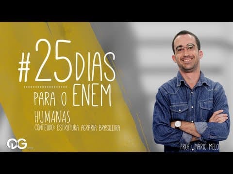 Thumbnail da aula: Geografia ENEM: Estrutura Agrária Brasileira