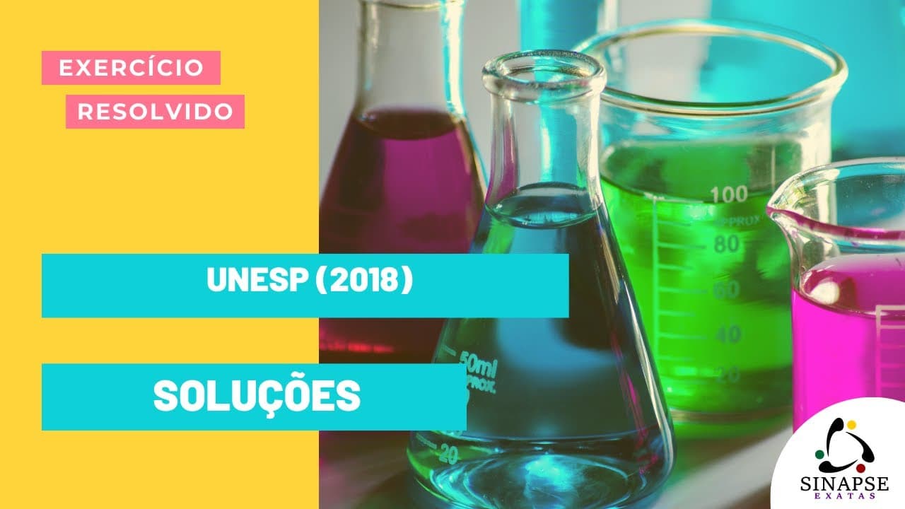 Thumbnail: UNESP (2018) - SOLUÇÕES