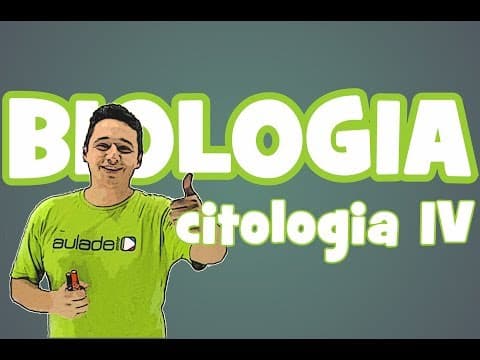 Thumbnail da aula: Biologia - Citologia V - Organelas Citoplasmáticas 2