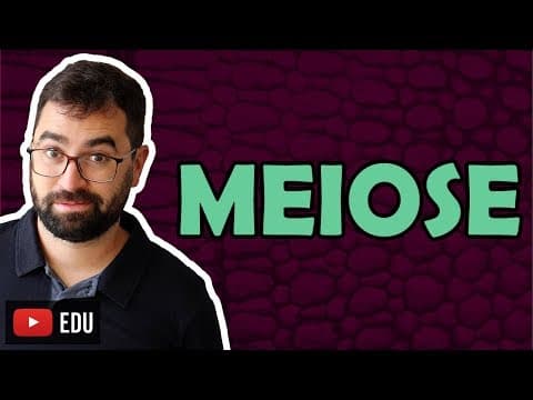 Thumbnail da aula: Meiose  - Aula 33 - Módulo I: Biologia Celular | Prof. Gui