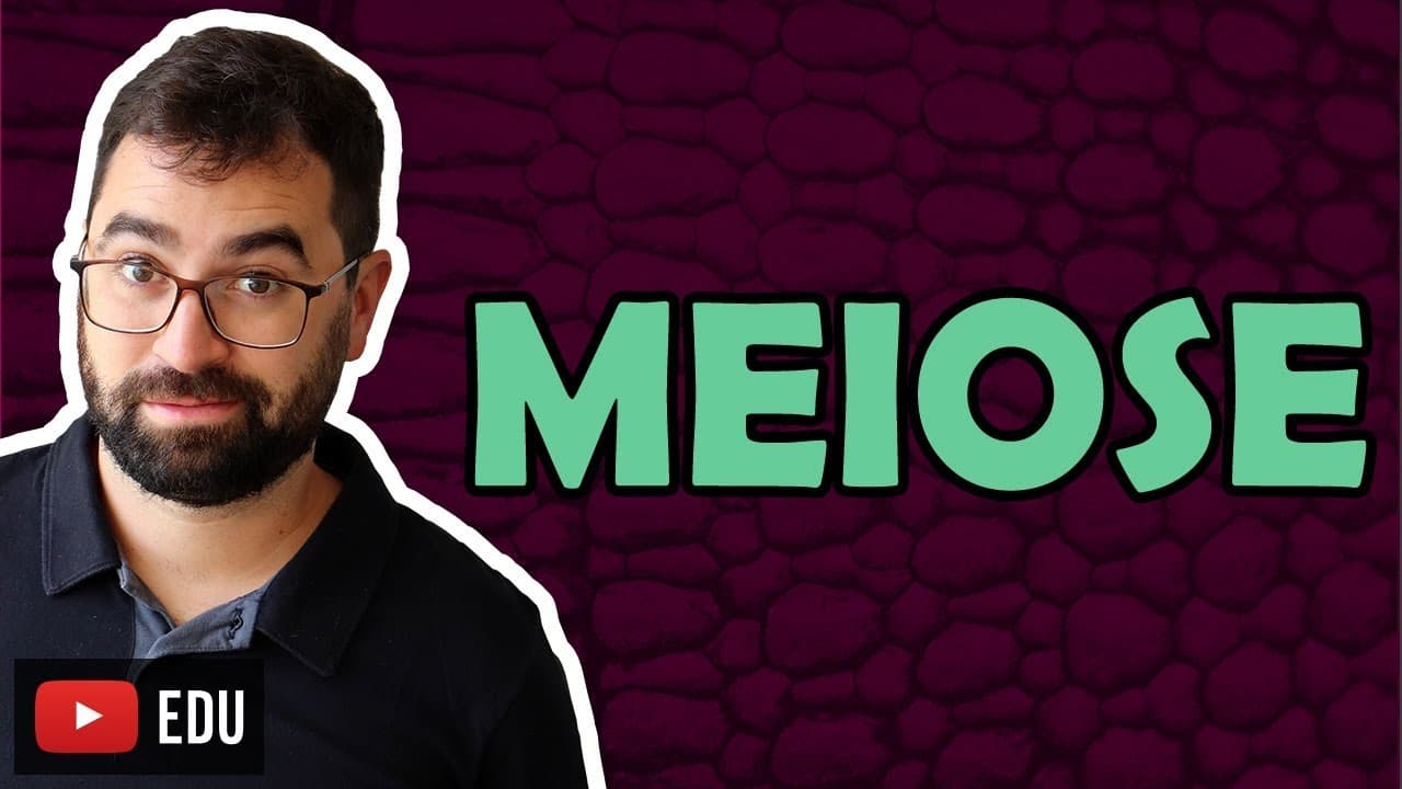Thumbnail: Meiose  - Aula 33 - Módulo I: Biologia Celular | Prof. Gui