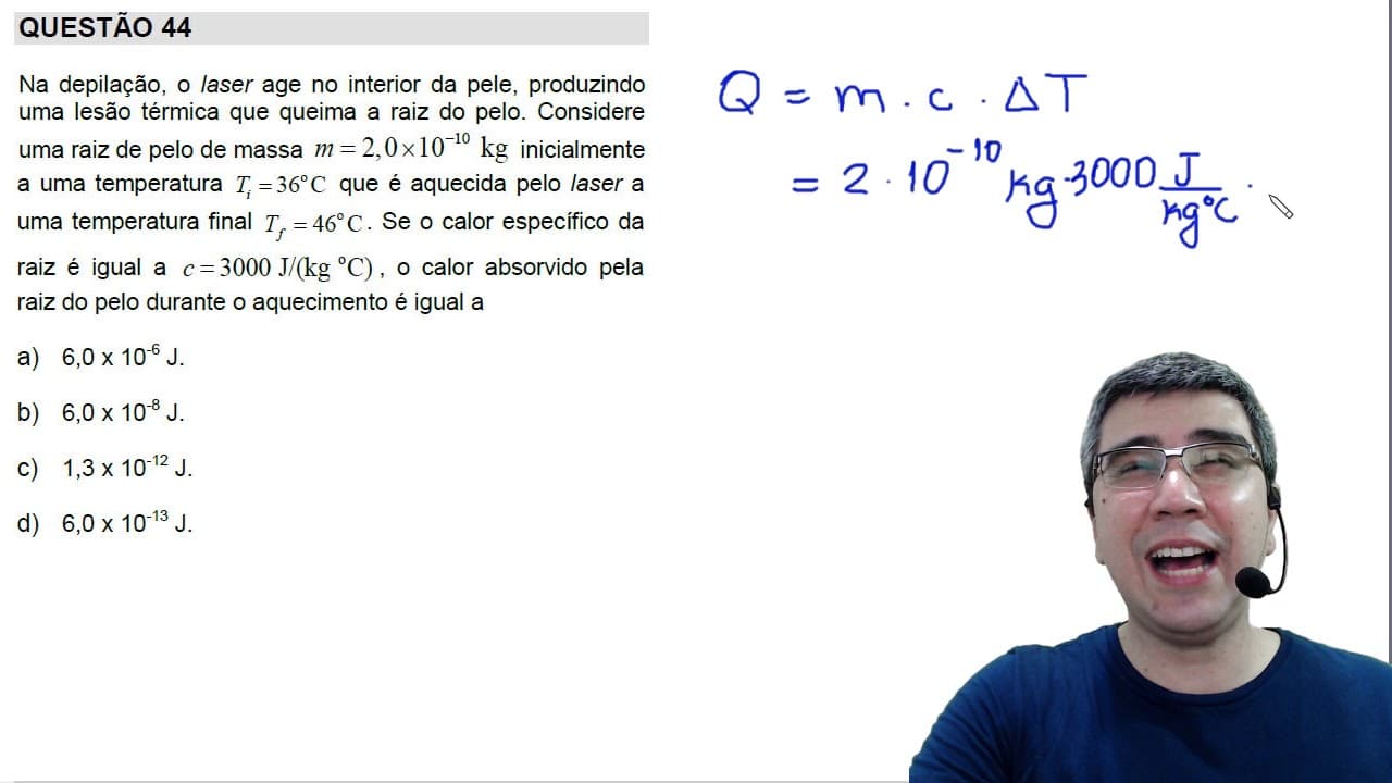 Thumbnail: Primeira fase Unicamp 2019 Q44