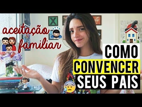 Thumbnail da aula: ACEITAÇÃO FAMILIAR: Dicas para lidar com seus pais (Débora Aladim)