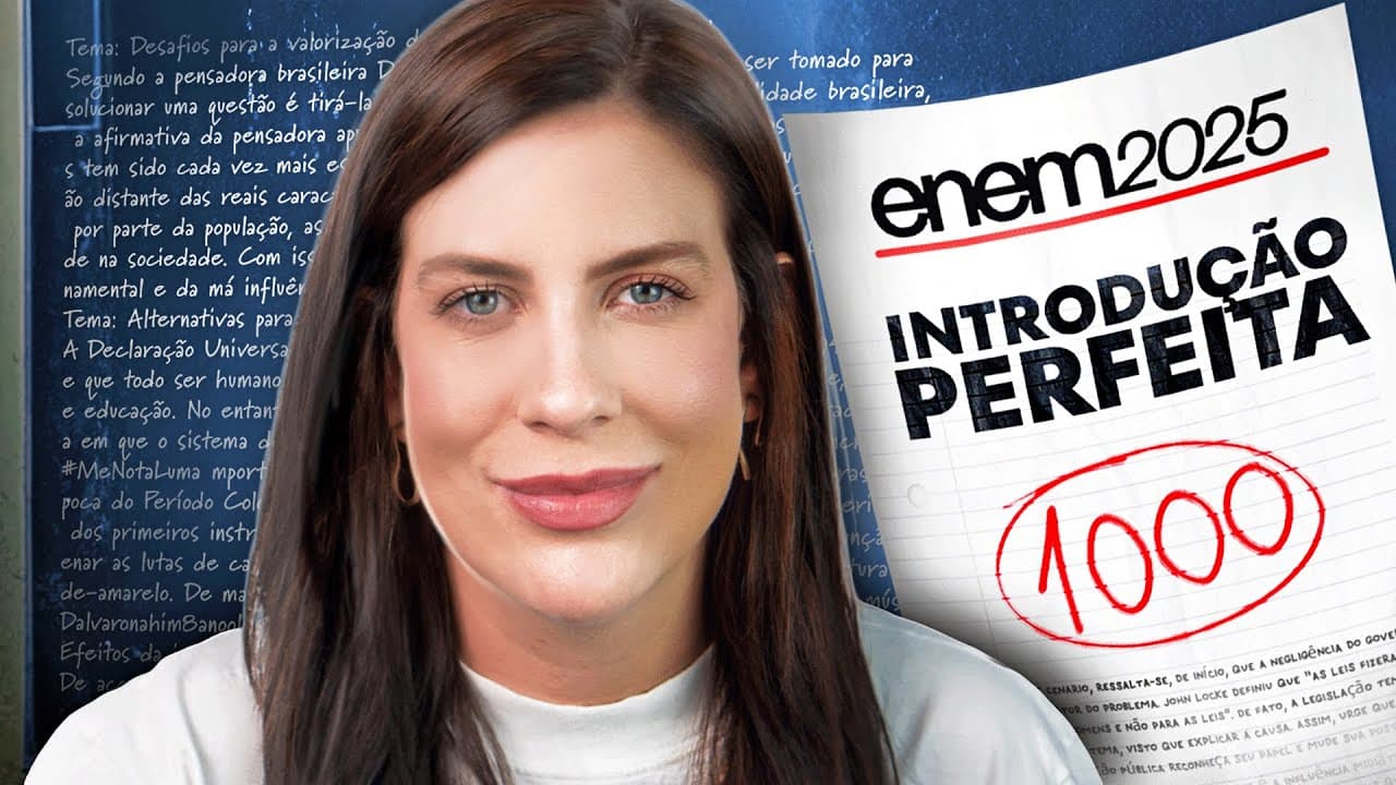 Thumbnail: Perfect Introduction to Enem 2025 (in 9 minutes)