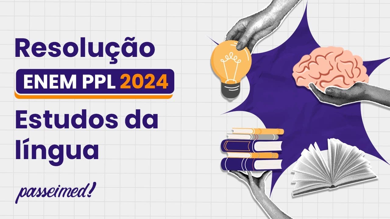 Thumbnail: ENEM 2024 - ESTUDOS DA LÍNGUA | A Língua da Tabatinga, falada na cidade de Bom Despacho...