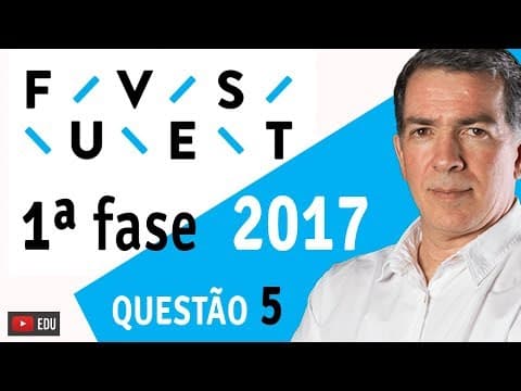 Thumbnail da aula: Fuvest 2017 - A figura foi obtida em uma câmara de nuvens - Professor Pinguim