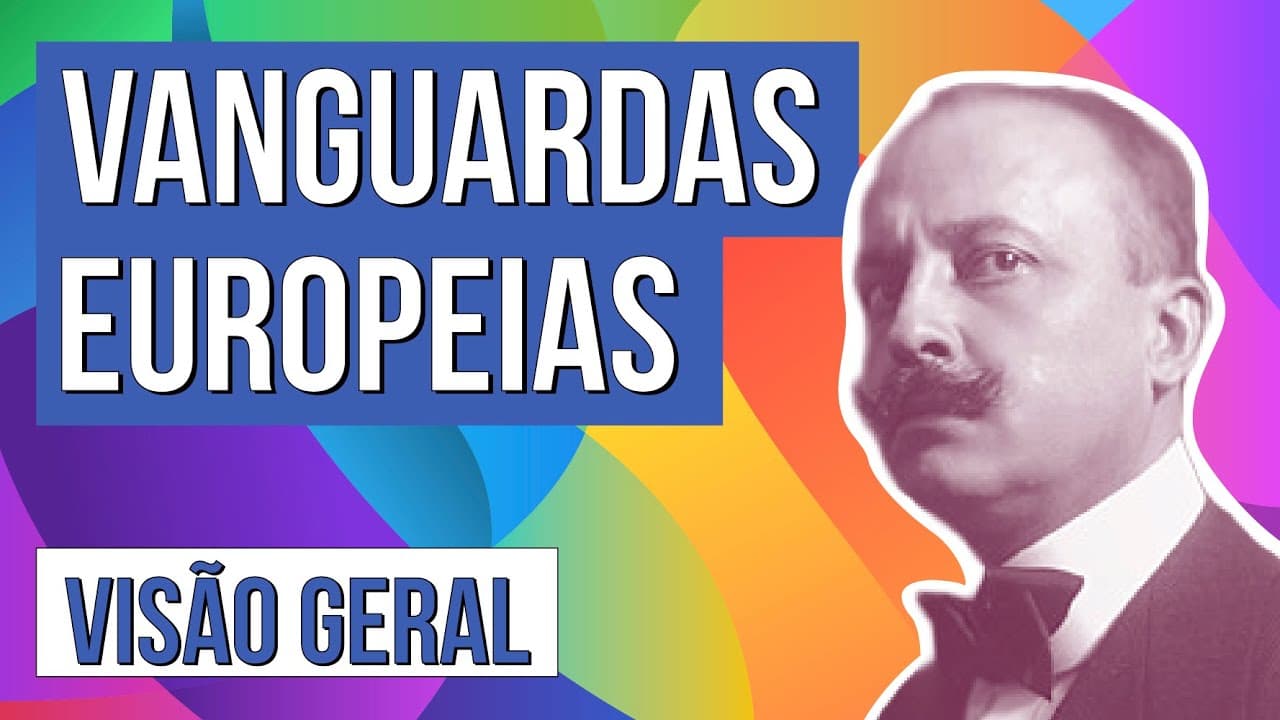 Thumbnail: VANGUARDAS EUROPEIAS: visão geral | Resumo de Literatura para o Enem | Camila Zuchetto Brambilla