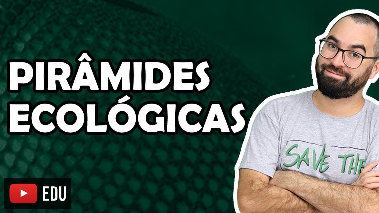 Thumbnail: Pirâmides ecológicas - Aula 04 - Módulo VIII: Ecologia | Prof. Gui