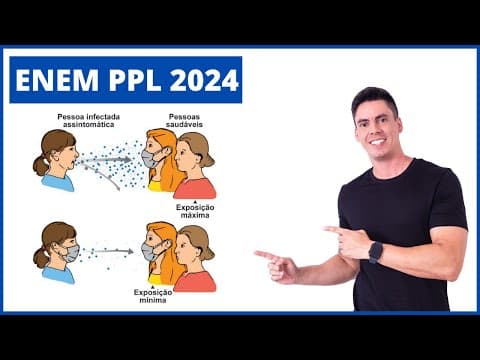 Thumbnail da aula: ENEM PPL 2024 - Ao respirarmos, falarmos, tossirmos ou espirrarmos...