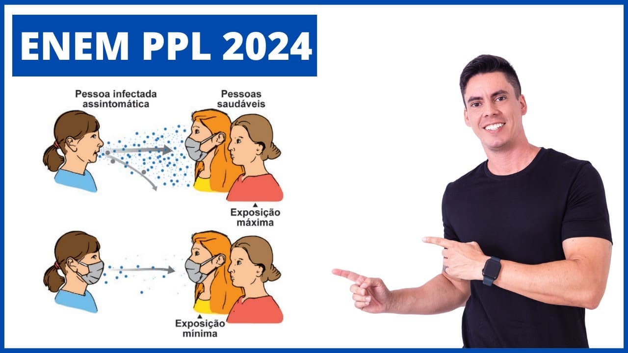 Thumbnail: ENEM PPL 2024 - Ao respirarmos, falarmos, tossirmos ou espirrarmos...