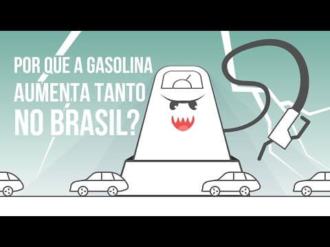 Thumbnail da aula: Por que a gasolina aumenta tanto no Brasil? - Brasil Escola