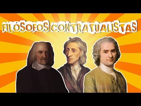 Thumbnail da aula: CONTRATO SOCIAL DE HOBBES, LOCKE E  ROUSSEAU