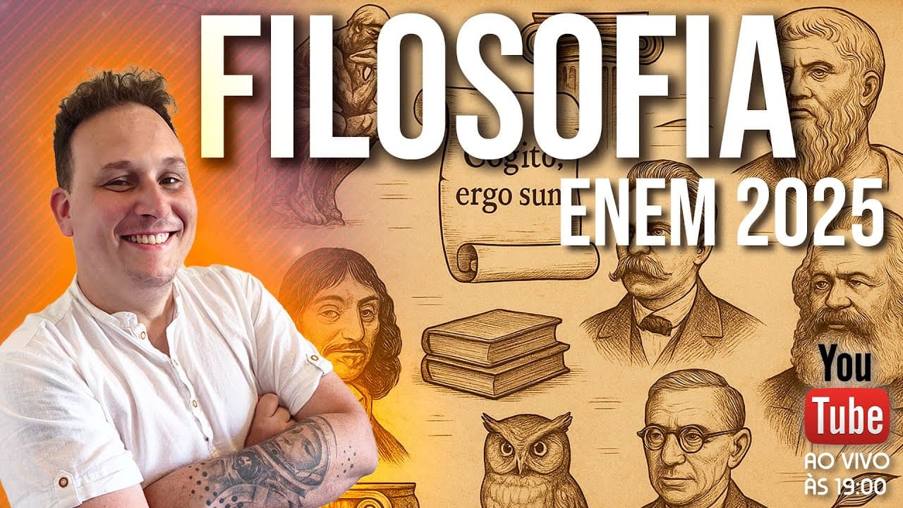 Thumbnail: REVISÃO DE FILOSOFIA PARA O ENEM - RETA FINAL