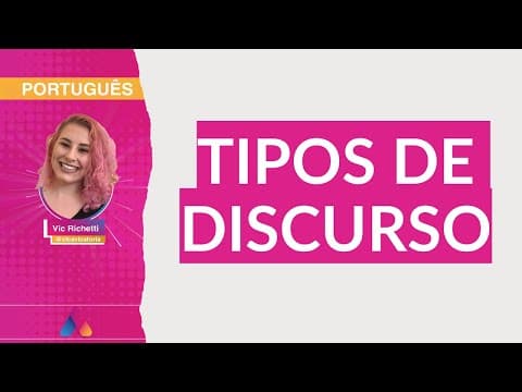 Thumbnail da aula: REVISÃO VESTIBULAR UFRGS 2021 | PORTUGUÊS 02: TIPOS DE DISCURSO | Curso Alternativa A