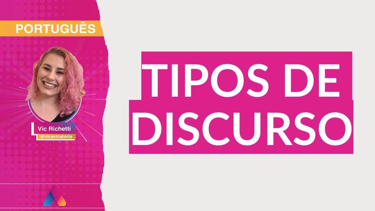 Thumbnail: REVISÃO VESTIBULAR UFRGS 2021 | PORTUGUÊS 02: TIPOS DE DISCURSO | Curso Alternativa A
