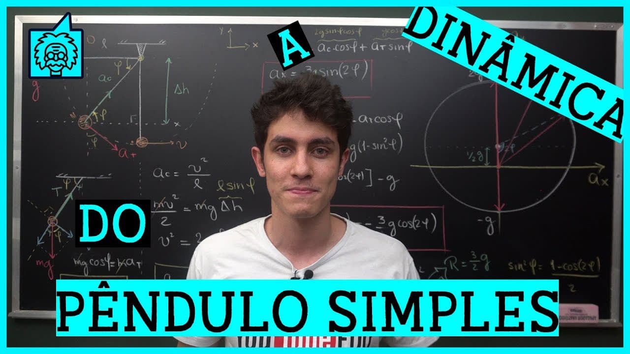 Thumbnail: TUDO sobre PÊNDULO em UMA equação! #HARD!!!