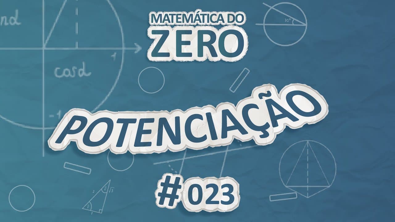 Thumbnail: Matemática do Zero | Potenciação  - Brasil Escola