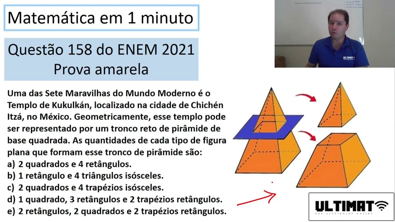 Thumbnail: Aprenda a resolver essa questão incrível do ENEM 2021