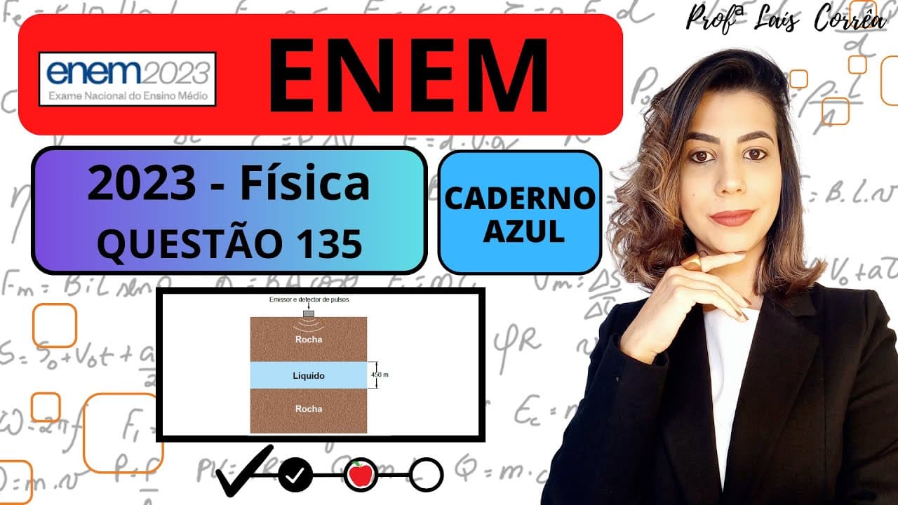 Thumbnail: 🔵 FÍSICA / ENEM 2023 / QUESTÃO 135 / CADERNO AZUL/ O petróleo é uma matéria-prima muito valiosa e...