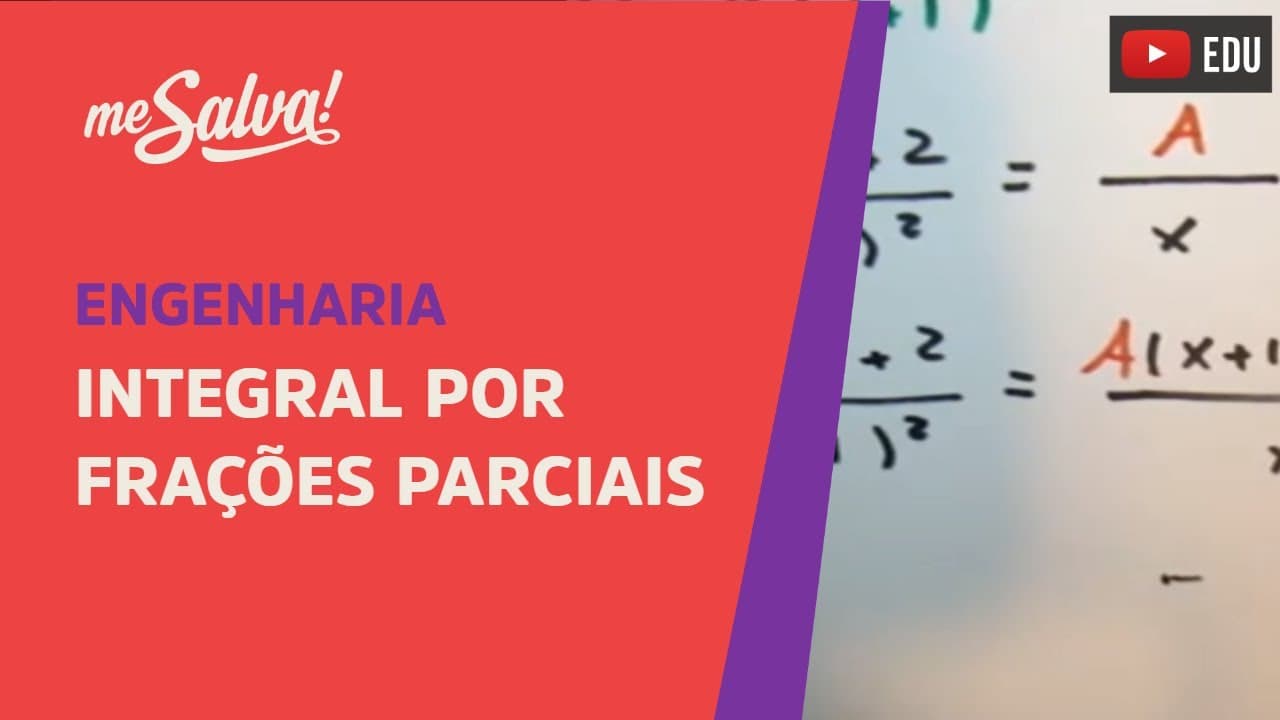 Thumbnail: Me Salva! Exemplos: Integral por Frações Parciais