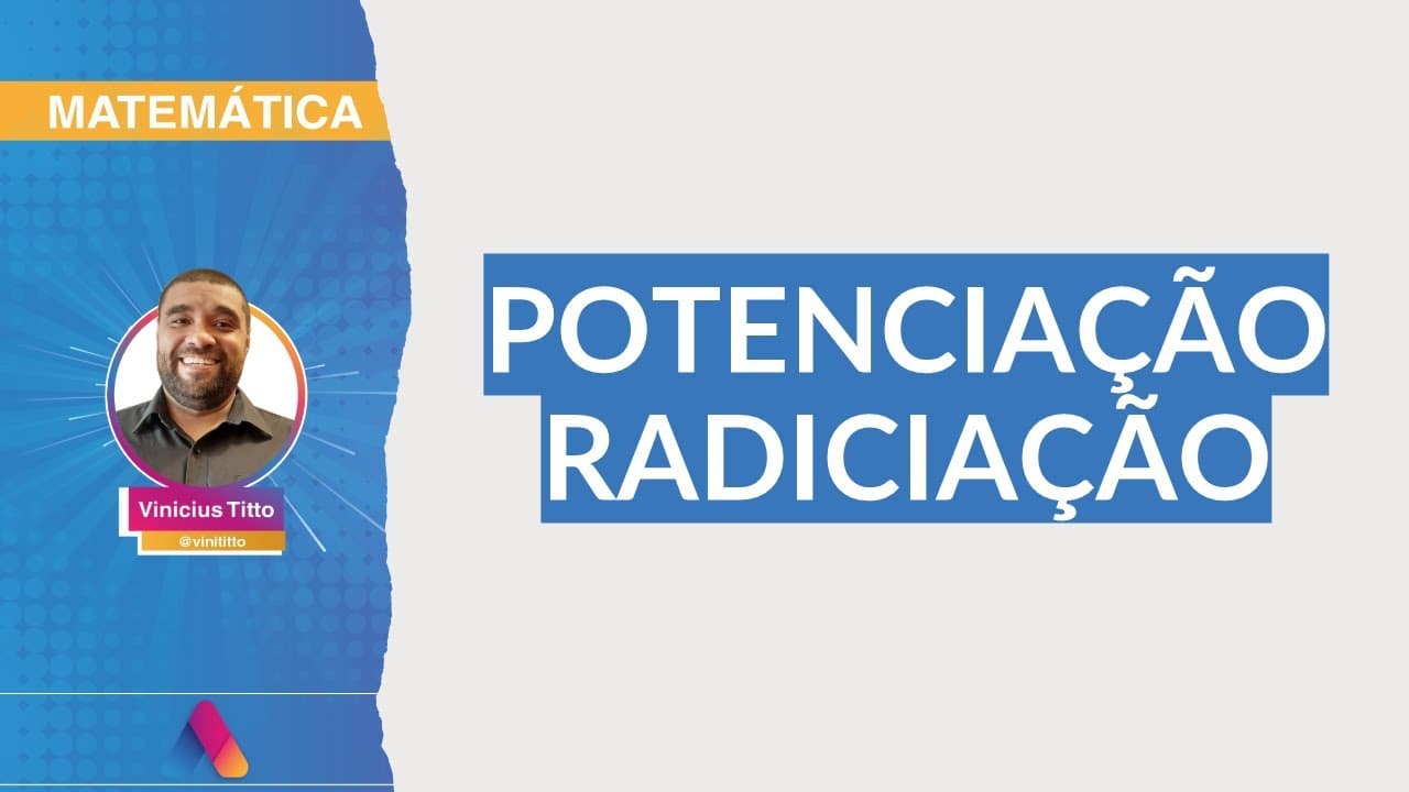 Thumbnail: REVISÃO VESTIBULAR UFRGS 2021 | MATEMÁTICA 02: POTENCIAÇÃO E RADICIAÇÃO | Curso Alternativa A