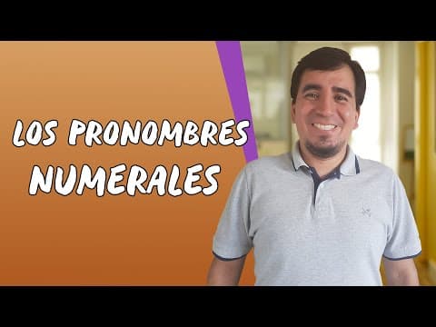 Thumbnail da aula: Los Pronombres Numerales - Brasil Escola