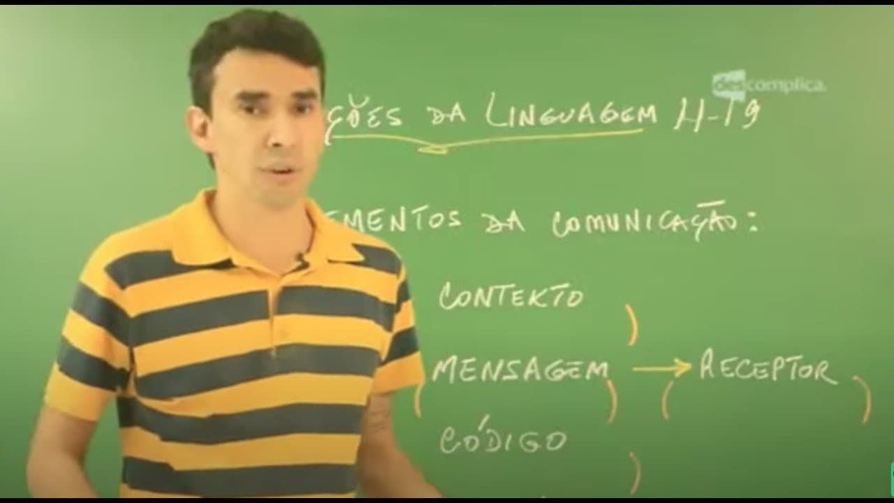 Thumbnail: Funções da Linguagem Parte 1 - Aula ao Vivo: Português | Descomplica