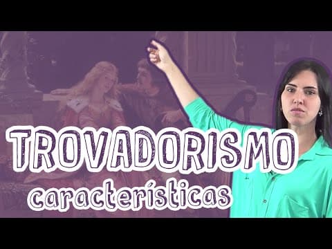 Thumbnail da aula: Aula Português - Trovadorismo - Aula 2 - Características - STOODI