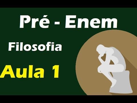 Thumbnail da aula: Temas pertinentes às provas de Filosofia do Enem - Filosofia para Enem Aula 1 / Questões Comentadas