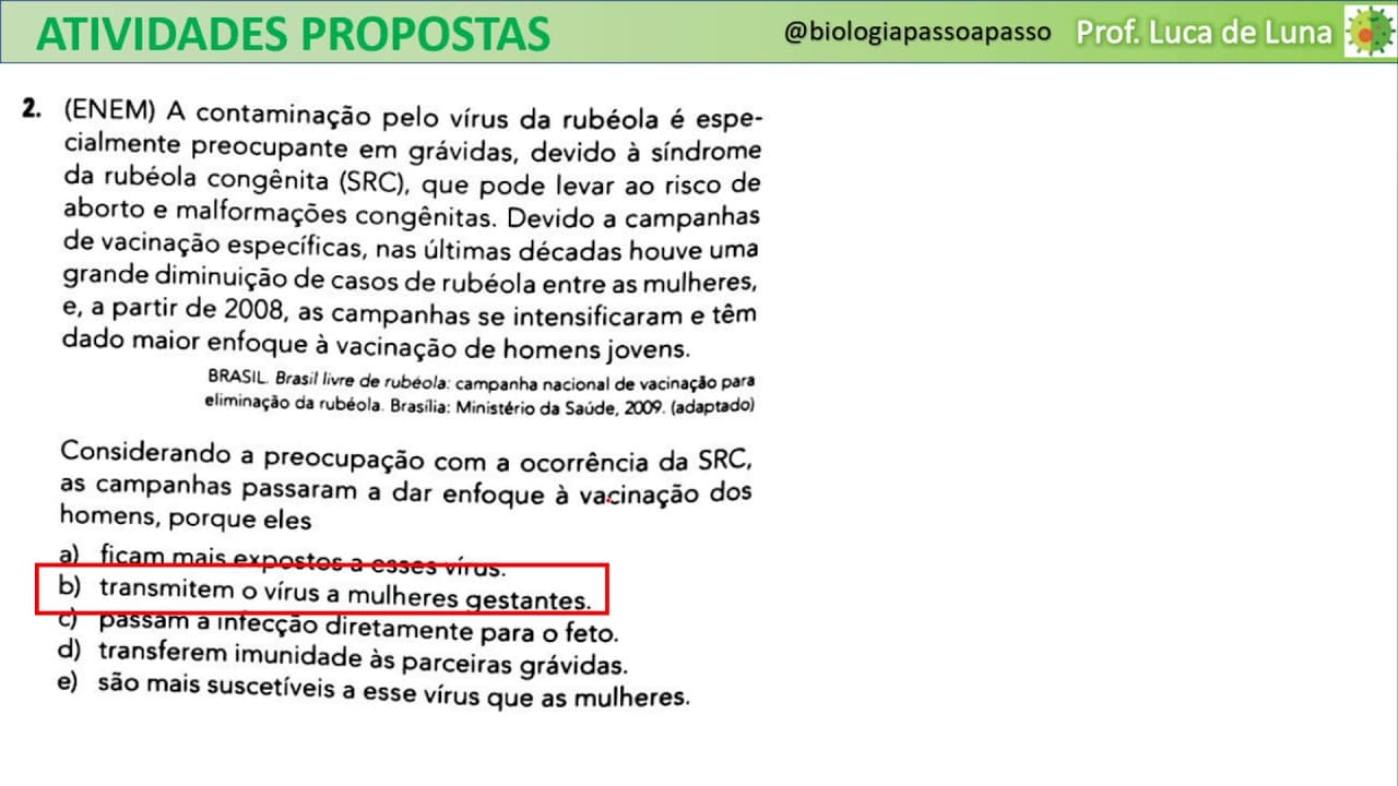 Thumbnail: 14 QUESTÕES SOBRE SISTEMA IMUNE COMENTADAS