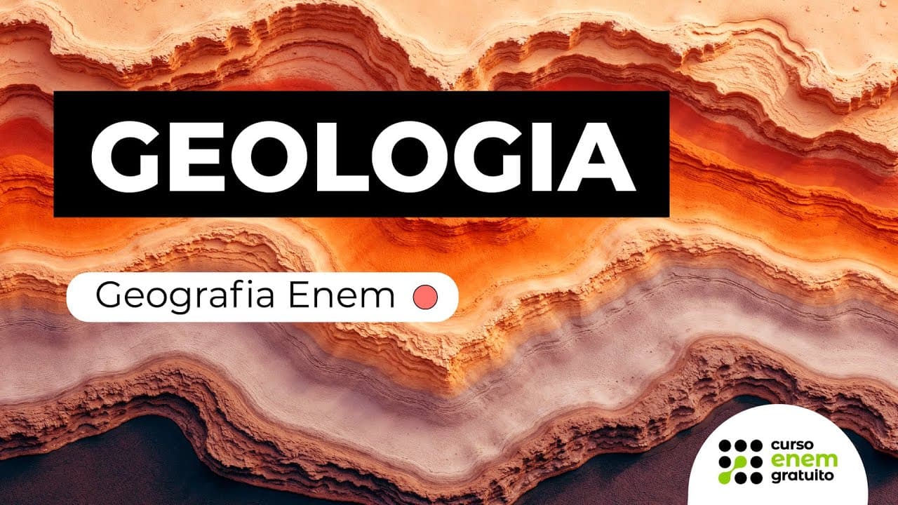 Thumbnail: O QUE É E COMO ESTUDAR GEOLOGIA | Geografia para o Enem | Eduardo Cunha
