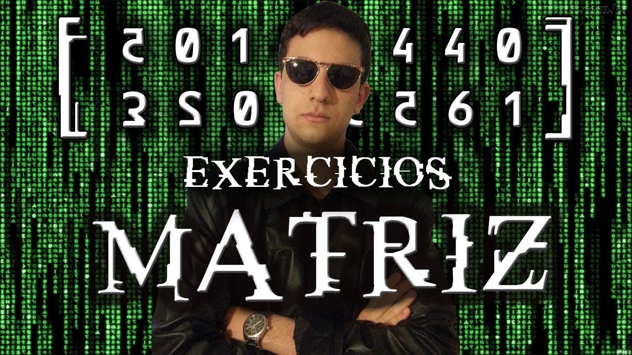 Thumbnail: EXERCÍCIOS RESOLVIDOS DE MATRIZES | Exatas Exatas