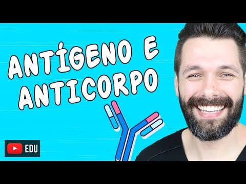 Thumbnail da aula: ANTÍGENO E ANTICORPO - Imunologia | Biologia com Samuel Cunha