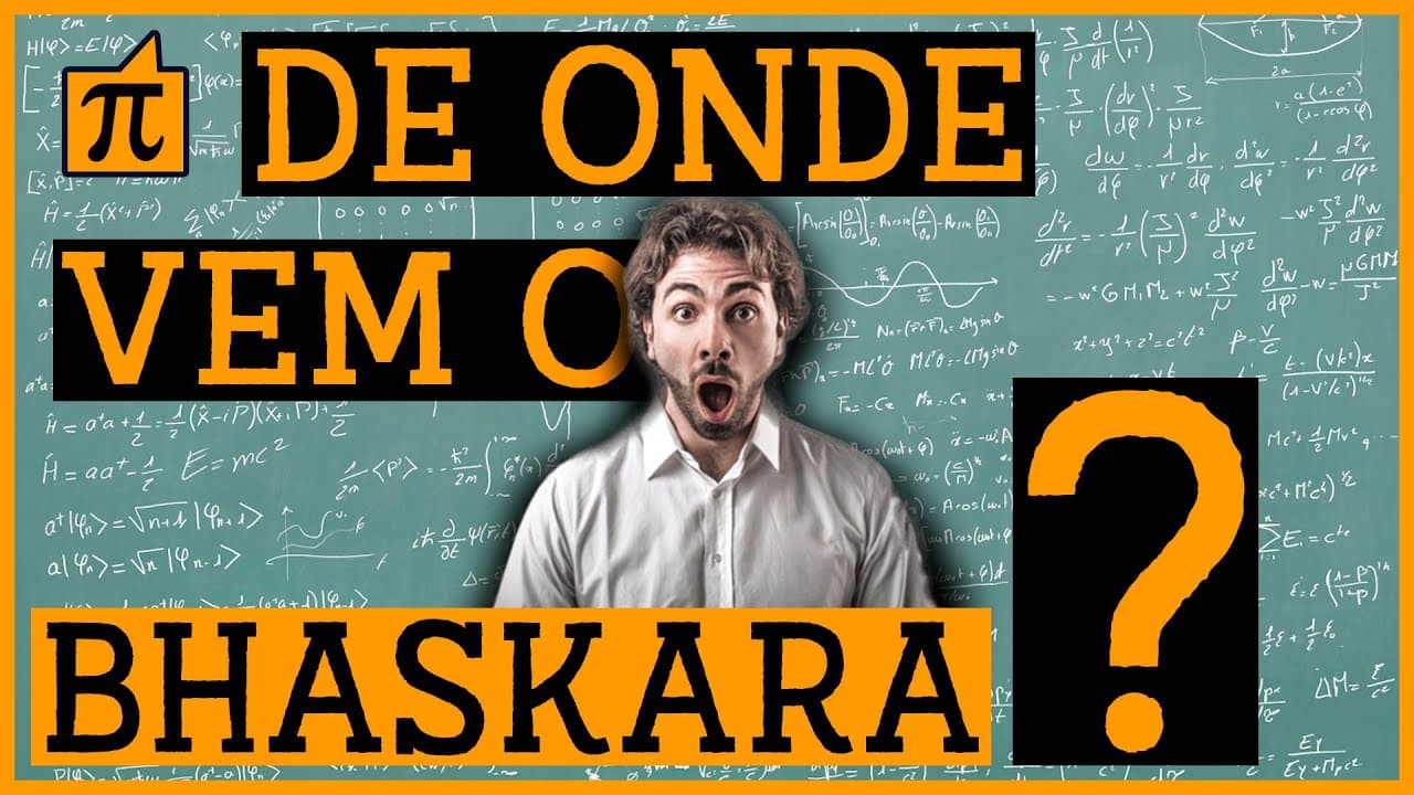 Thumbnail: Vc NÃO entende EQUAÇÕES!